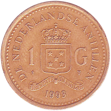 1 Гульден (Gulden) - 1993 - Нідерландські Антильські острови
