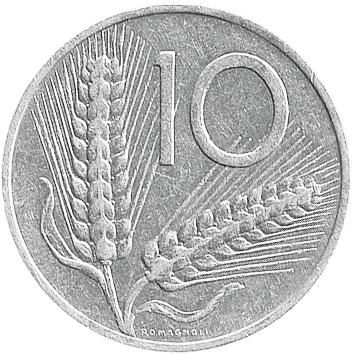 10 Лір (Lire) - 1980 - Італія