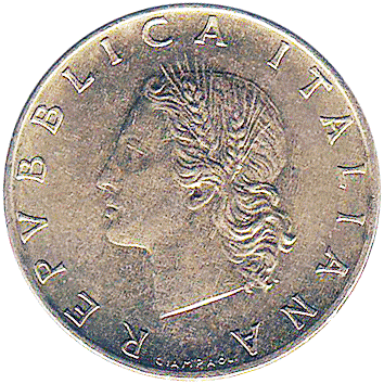 20 Лір (Lire) - 1985 - Італія