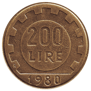 200 Ліра - 1980 - Італія