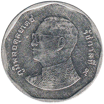 5 Батів (Baht) - 2013 - Таїланд