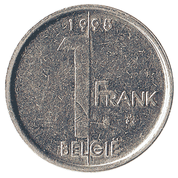 1 Франк - 1995 - Бельгія