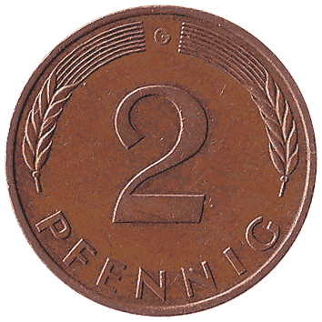 2 Пфеніг - 1995 - Німеччина