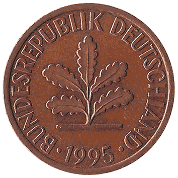 2 Пфеніг - 1995 - Німеччина