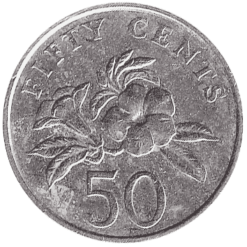 50 Центів (Cents) - 2005 - Сінгапур