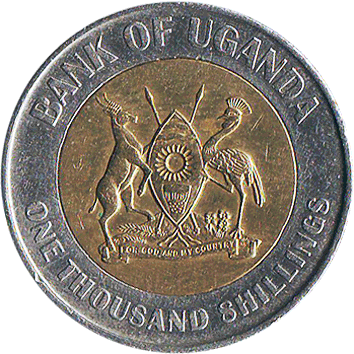 1000 Шилінгів (Shillings) - 2012 - Уганда