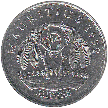 5 Рупій (Rupees) - 1992 - Маврикій