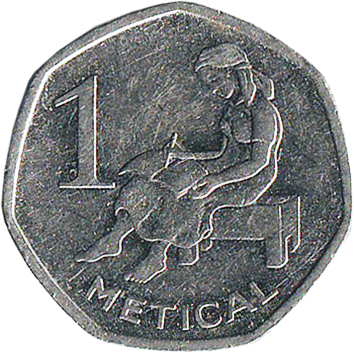 1 Метикал (Metical) - 2006 - Мозамбік