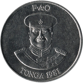 2 Паанги (Pa’anga) - 1981 - Тонга