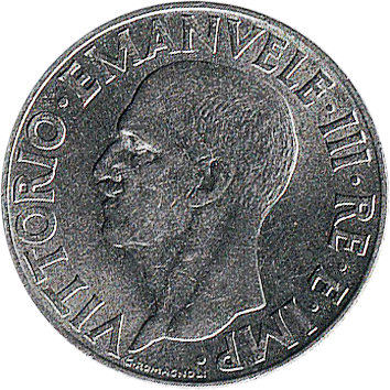 1 Ліра (Lira) - 1942 - Італія