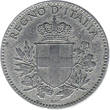 20 Чентезимо (Centesimi) - 1919 - Італія
