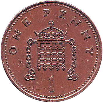 1 Пенні (Penny) - 1993 - Велика Британія