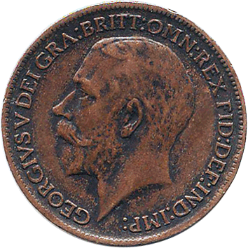 1 Фартинг (Farthing) - 1912 - Велика Британія