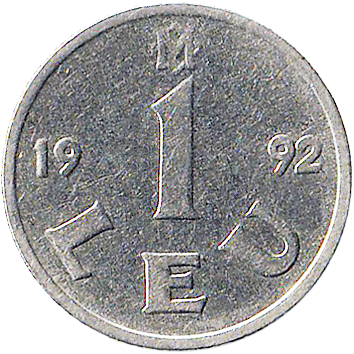 1 Лей (Leu) - 1992 - Молдова