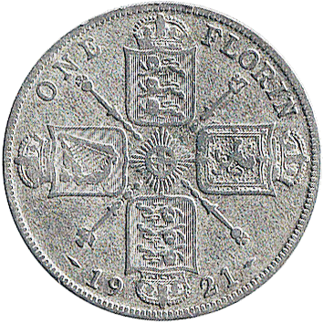 1 Флорин (Florin) - 1921 - Велика Британія