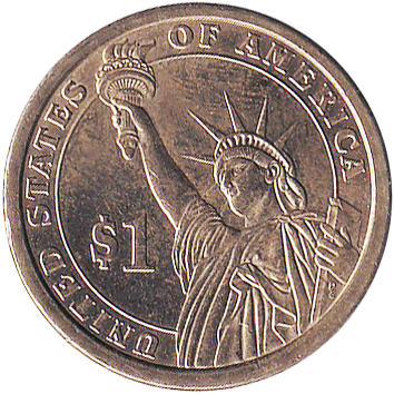 1 Долар (Dollar) - 2008 - США - президент Ван Бюрен