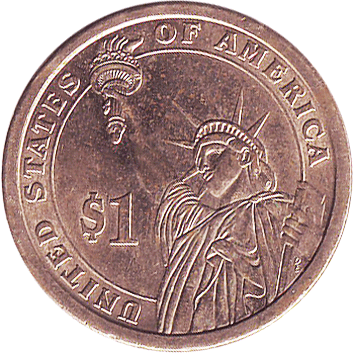 1 Долар (Dollar) - 2007 - США - президент Джон Адамс