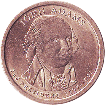 1 Долар (Dollar) - 2007 - США - президент Джон Адамс