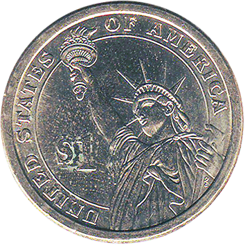1 Долар (Dollar) - 2007 - США - президент Джордж Вашингтон