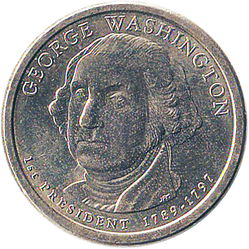 1 Долар (Dollar) - 2007 - США - президент Джордж Вашингтон