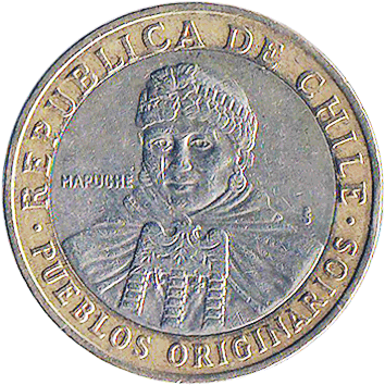 100 Песо (Pesos) - 2010 - Чилі