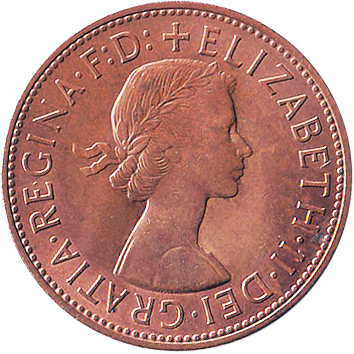 1 Пенні (Penny) - 1967 - Велика Британія