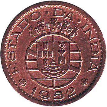 1 Танга (Tanga) - 1952 - Португальська Індія