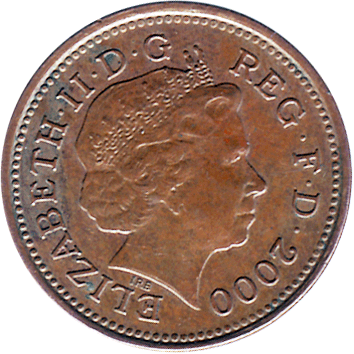 1 Пенні (Penny) - 2000 - Велика Британія