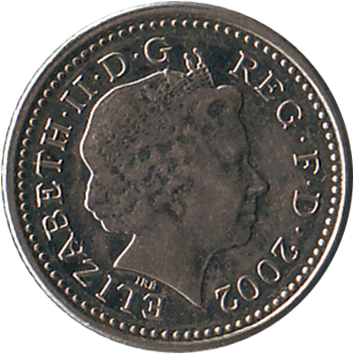 5 Пенсів (Pence) - 2002 - Велика Британія