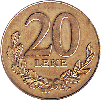 20 Леків (Leke) - 2000 - Албанія