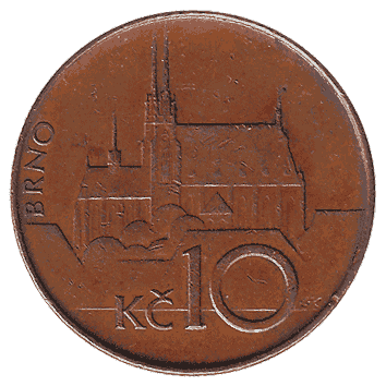 10 Крона - 1993 - Чехія