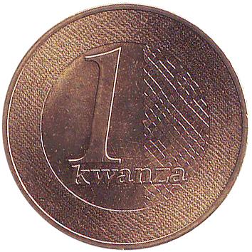1 Кванза (Kwanza) - 2012 - Ангола