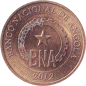 1 Кванза (Kwanza) - 2012 - Ангола