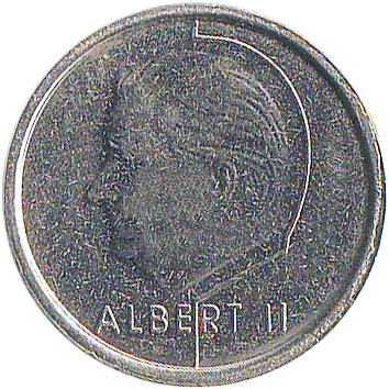 1 Франк (Franc) - 1996 - Бельгія