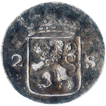 2 Стейвери (Stuivers) - 1780 - Голландія, Нідерланди