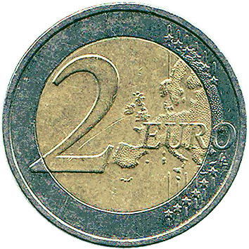2 Euro - 2010 - Greece - Battle of Marathon, 2500-th Anniversary 2 Євро (Euro) - 2010 - Греція - Марафонська битва