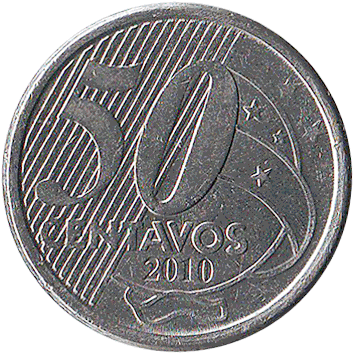 50 Сентаво (Centavos) - 2010 - Бразилія