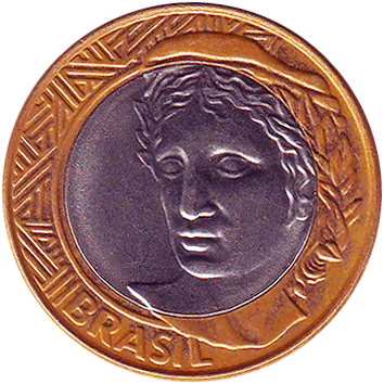 1 Реал (Real) - 2012 - Бразилія