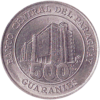 500 Гуарані (Guaranies) - 2011 - Парагвай