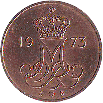 5 Ере (Ore) - 1973 - Данія