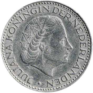 1 Гульден (Gulden) - 1969 - Нідерланди
