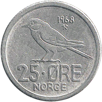 25 Ере (Ore) - 1968 - Норвегія