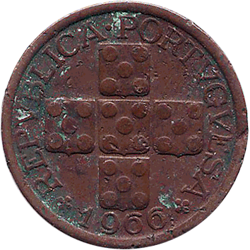 10 Сентаво (Centavos) - 1966 - Португалія