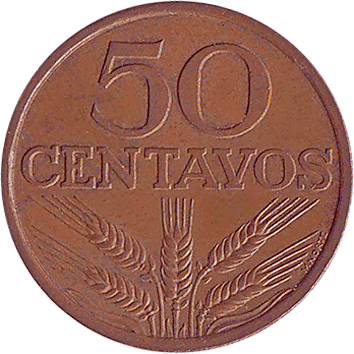 50 Сентаво (Centavos) - 1978 - Португалія