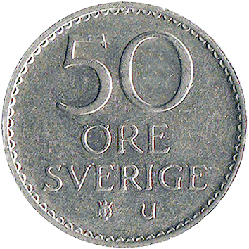 50 Ере (Ore) - 1973 - Швеція