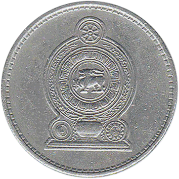 25 Центів (Cents) - 1982 - Шрі-Ланка