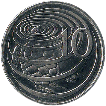 10 Центів (Cents) - 1999 - Кайманові Острови