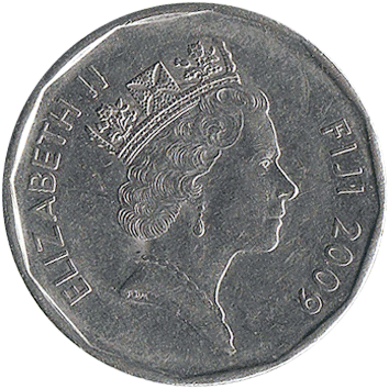 50 Центів (Cents) - 2009 - Фіджі