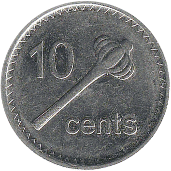 10 Центів (Cents) - 2009 - Фіджі