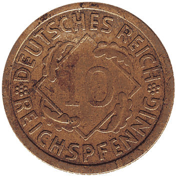 10 Пфеніг - 1936 - Німеччина